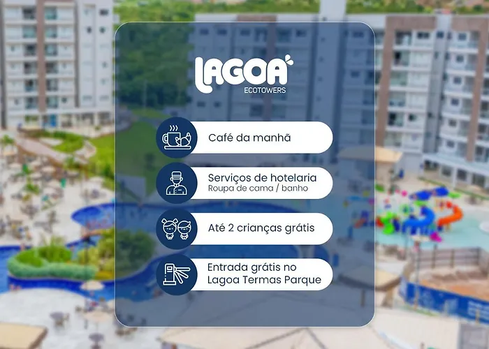 Lagoa Ecotowers Resort - Lagoa Oficial Caldas Novas